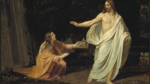 Alexander Ivanov, «L’apparizione di Cristo a Maria Maddalena dopo la resurrezione» (1834-1836) Alexander Ivanov, «L’apparizione di Cristo a Maria Maddalena dopo la resurrezione» (1834-1836)