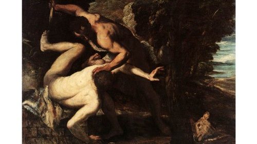 Tintoretto, «Caino uccide Abele» (1550) Tintoretto, «Caino uccide Abele» (1550)