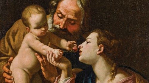 Simone Cantarini (1612-1648), «La Santa Famiglia» Simone Cantarini (1612-1648), «La Santa Famiglia»