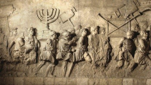«Sacco di Gerusalemme» (rilievo dell’Arco di Tito, a Roma)