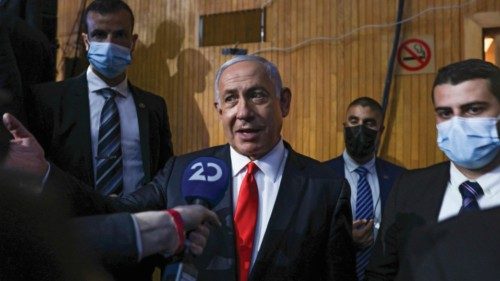 Il premier israeliano uscente Benjamin Netanyahu (Afp) Il premier israeliano uscente Benjamin Netanyahu (Afp)