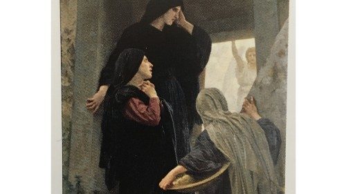 William Adolphe Bouguereau, «Le sante donne al sepolcro» (1890)