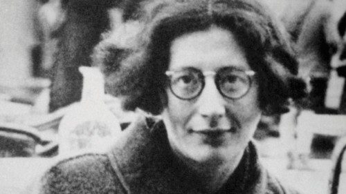 olycom - weil - NELLA FOTO RETRO DEL 1936 SIMONE WEIL