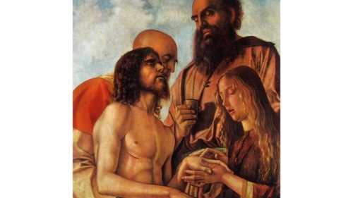 Giovanni Bellini «Compianto sul Cristo morto» Giovanni Bellini «Compianto sul Cristo morto»