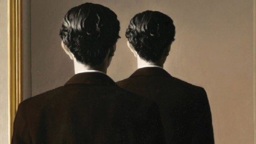 René Magritte, «La reproduction interdite» (1937, particolare)