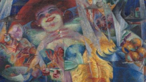 Umberto Boccioni, «La risata» (1911) Umberto Boccioni, «La risata» (1911)