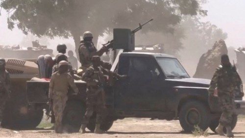 This video grab from an AFPTV video shows soldiers of the Chadian army deployed in the capital ... This video grab from an AFPTV video shows soldiers of the Chadian army deployed in the capital ...