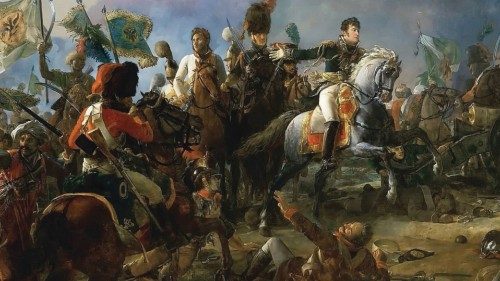 Francois Gérard, «Napoleone nella battaglia di Austerlitz»» (1810)