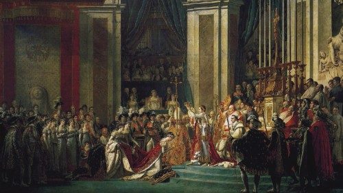 Jacques-Louis David «L’incoronazione di Napoleone» (1805-1807)