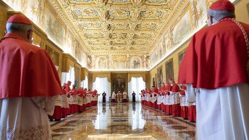 SS. Francesco - Sala del Concistoro: Concistoro ordinario pubblico 03-05-2021