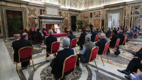 SS. Francesco - Sala Clementina: Consiglio Nazionale dellAzione Cattolica  30-04-2021?