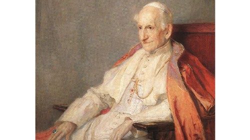 Papa Leone XIII in un ritratto di Philip de László (1900)