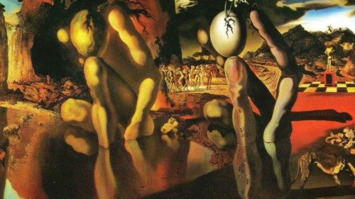 Salvador Dalí «Metamorfosi di Narciso» (1936-1937)