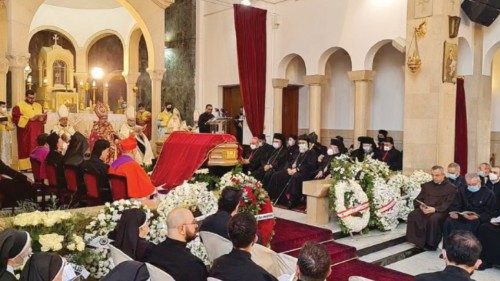  Le esequie del patriarca di Cilicia degli Armeni   QUO-120