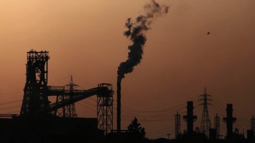 ILVA steel plants are seen in Taranto at sunset August 5, 2012. The sprawling ILVA steelworks has ...