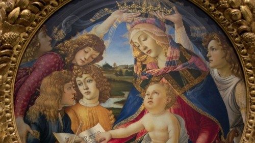 Botticelli, "Madonna del Magnificat" (1483)