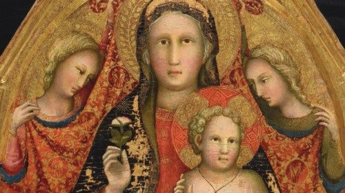 "Madonna in trono con il Bambino e gli angeli"
