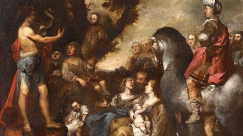 Antonio Maria Vassallo, «La predica del Battista» (1640) Antonio Maria Vassallo, «La predica del Battista» (1640)