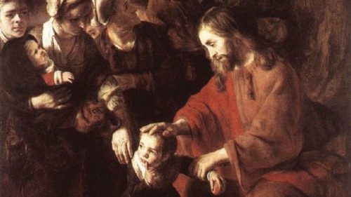 Nicolaes Maes, «Cristo benedice i bambini» (1650)
