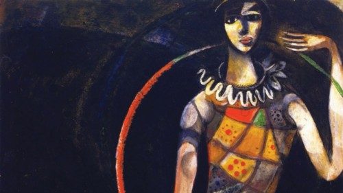 Marc Chagall, «L’acrobata» (1914) Marc Chagall, «L’acrobata» (1914)