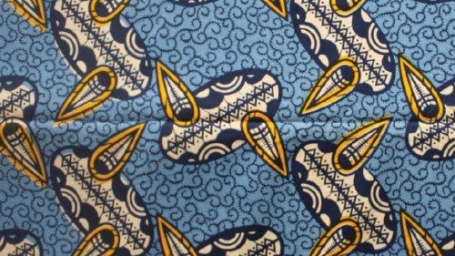 Il pattern di una stoffa prodotta in Nigeria
