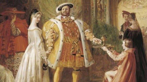 «Il primo incontro fra Enrico VIII e Anna Bolena» (1835)