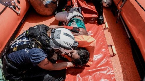 (Flavio Gasperini/SOS Mediterranee/Reuters)