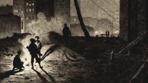 Martin Lewis, «Tree, Manhattan» Martin Lewis, «Tree, Manhattan»