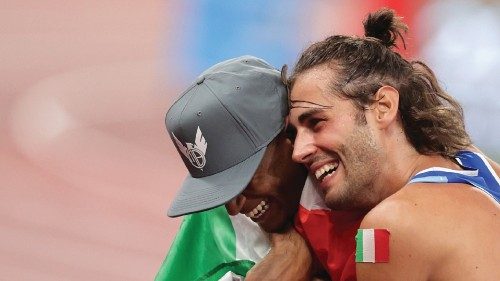 Tokyo 2020 Olympics - Athletics - Men's High Jump - Final- OLS - Olympic Stadium, Tokyo, Japan ... Tokyo 2020 Olympics - Athletics - Men's High Jump - Final- OLS - Olympic Stadium, Tokyo, Japan ...
