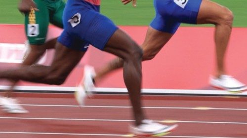 Tokyo 2020 Olympics - Athletics - Men's 100m - Final - OLS - Olympic Stadium, Tokyo, Japan - August ...