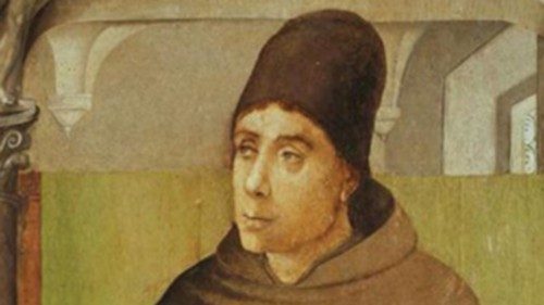 Joos van Gent (c. 1435 c.-1480) and Berruguete, Pedro (1450-1504): Portrait of John Duns Scotus, ...