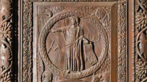 Date: c. 432; Location: Santa Sabina (Rome, Italy); Material: cypress wood; Measurements: panel: 85 ...