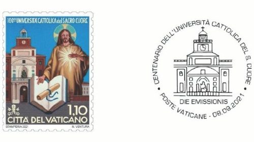 Emissione filatelica per i cento anni della Cattolica QUO-191 Emissione filatelica per i cento anni della Cattolica QUO-191