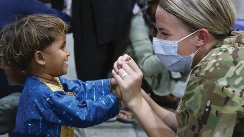 This handout photo courtesy ot the US Army shows a US Army National Guard Soldier assigned to Task ...