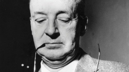 Russian writer Vladimir Nabokov (1899 - 1977) in Rome to work on  the film screenplay of his most ...