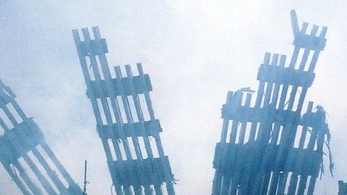 (FILES) In this file photo taken on September 10, 2001, the rubble of the twin towers of the World ... (FILES) In this file photo taken on September 10, 2001, the rubble of the twin towers of the World ...