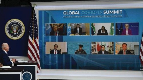 US President Joe Biden, with Ambassador to the UN Linda Thomas-Greenfield (L) convenes a virtual ... US President Joe Biden, with Ambassador to the UN Linda Thomas-Greenfield (L) convenes a virtual ...