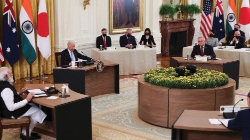 U.S. President Joe Biden hosts a 'Quad nations' meeting at the Leaders' Summit of the Quadrilateral ...