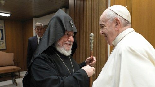  Udienza al Patriarca supremo e Catholicos  di tutti gli Armeni  QUO-227