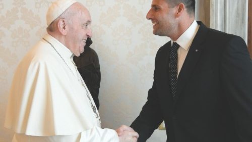 Udienza al Primo ministro di Malta QUO-229 Udienza al Primo ministro di Malta QUO-229