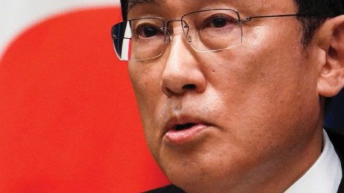 Fumio Kishida, Japan's prime minister, speaks during a news conference at the prime minister's ... Fumio Kishida, Japan's prime minister, speaks during a news conference at the prime minister's ...