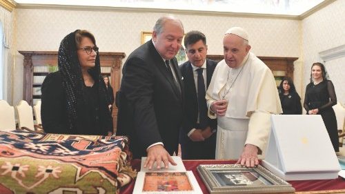 Udienza al presidente della Repubblica di Armenia QUO-231 Udienza al presidente della Repubblica di Armenia QUO-231