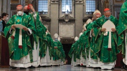 SS. Francesco - Basilica Vaticana - Santa Messa per l'inizio del cammino sinodale - 10-10-2021