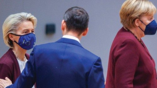 Polands Prime Minister Mateusz Morawiecki speaks with European Commission President Ursula von der ... Polands Prime Minister Mateusz Morawiecki speaks with European Commission President Ursula von der ...