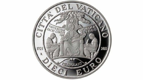  Una moneta per i cento anni dell’Università Cattolica del Sacro Cuore  QUO-247