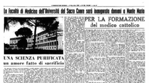 «Il medico cristiano deve vedere nel malato un fratello» QUO-252 «Il medico cristiano deve vedere nel malato un fratello» QUO-252