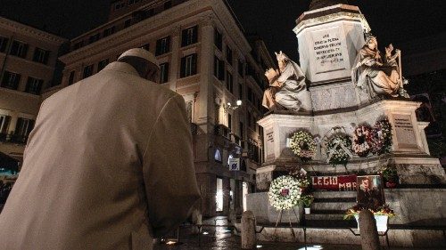  Con il Papa  pellegrino mariano a Roma  QUO-280