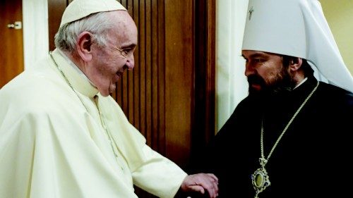 L’udienza al metropolita Hilarion QUO-291 L’udienza al metropolita Hilarion QUO-291