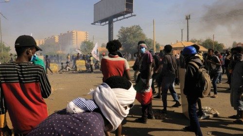 Protesters march during a rally against the military rule following last month's coup in Khartoum, ... Protesters march during a rally against the military rule following last month's coup in Khartoum, ...
