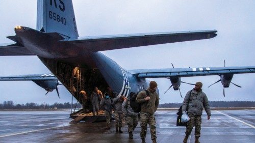 FILE PHOTO: Airmen from the 4th Fighter Wing at Seymour Johnson Air Force Base, N.C. and the 48th ...